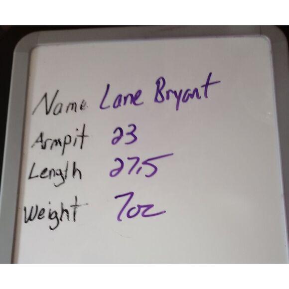 Lane Bryant Blouse Ladies 18 Short sleeve Embroidered‎ - Picture 6 of 6